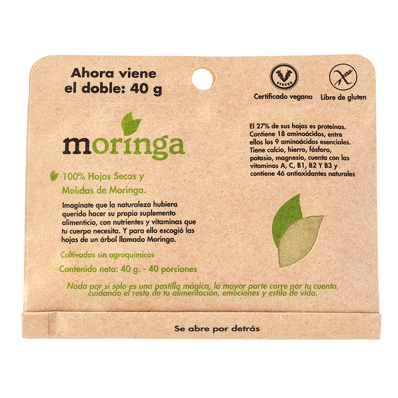 Moringa 40gr 40 Porciones - Dulzura Natural