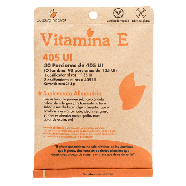 Vitamina E 30 Porciones - Dulzura Natural