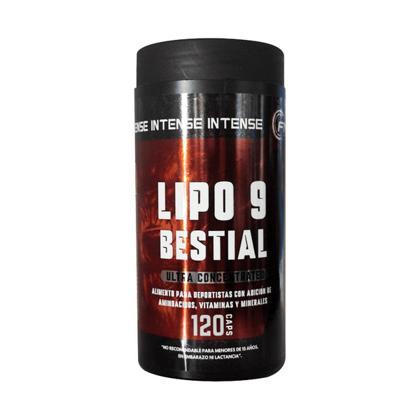 Lipo 9 Bestial 120 Caps- FNL